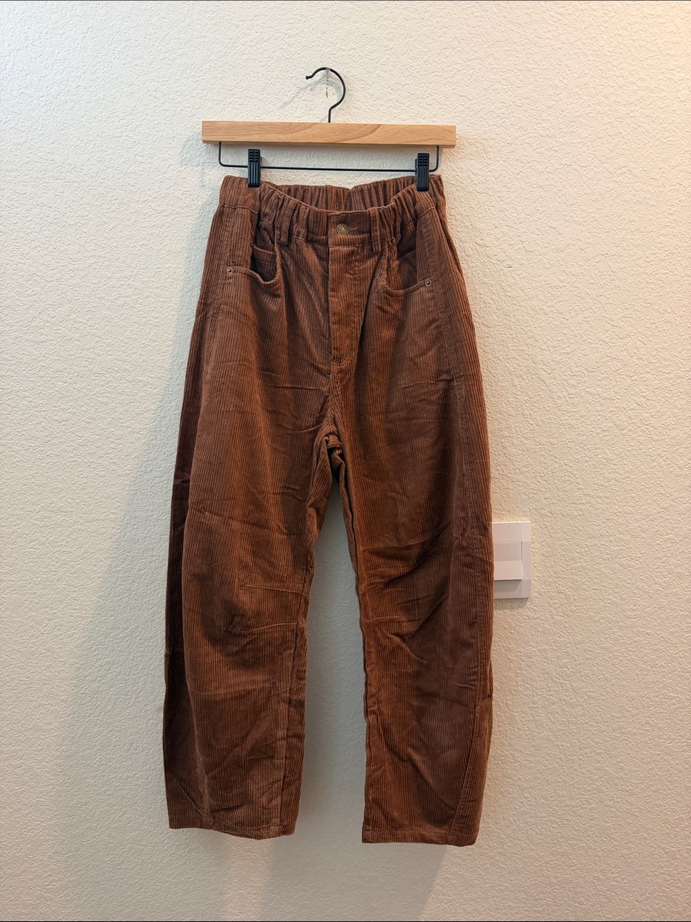NWTS Corduroy Barrel Jeans - Picture 2 of 4